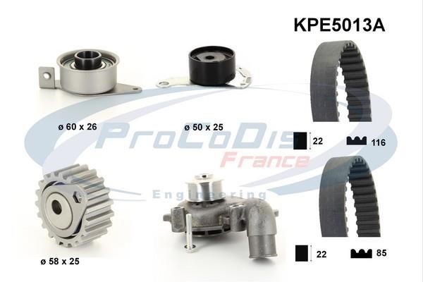  KPE5013A TIMING BELT KIT WITH WATER PUMP KPE5013A