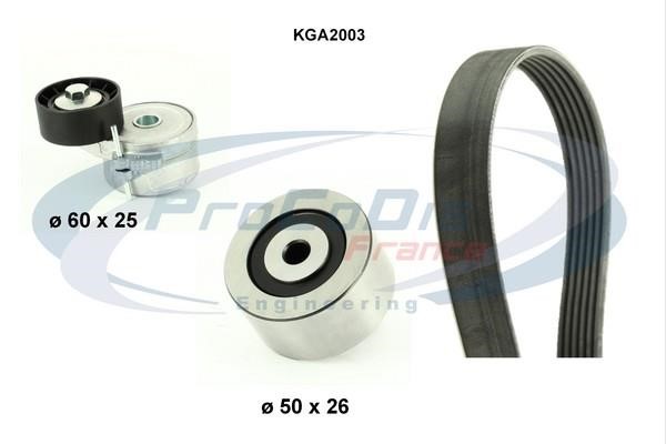 Procodis France KGA2003 Drive belt kit KGA2003