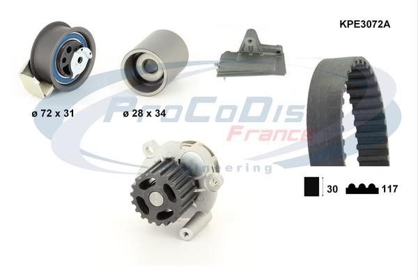  KPE3072A TIMING BELT KIT WITH WATER PUMP KPE3072A