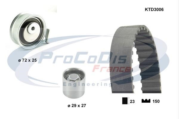 Procodis France KTD3006 Timing Belt Kit KTD3006