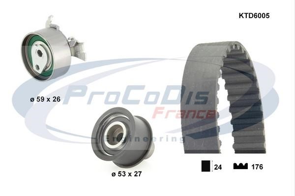 Procodis France KTD6005 Timing Belt Kit KTD6005