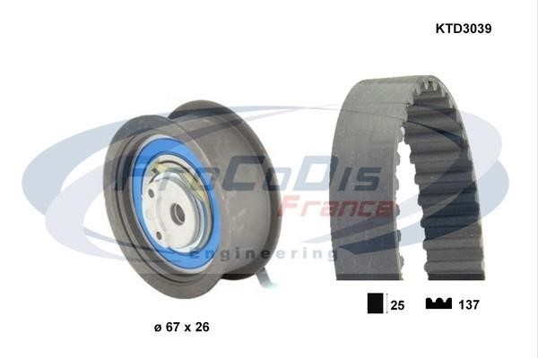 Procodis France KTD3039 Timing Belt Kit KTD3039