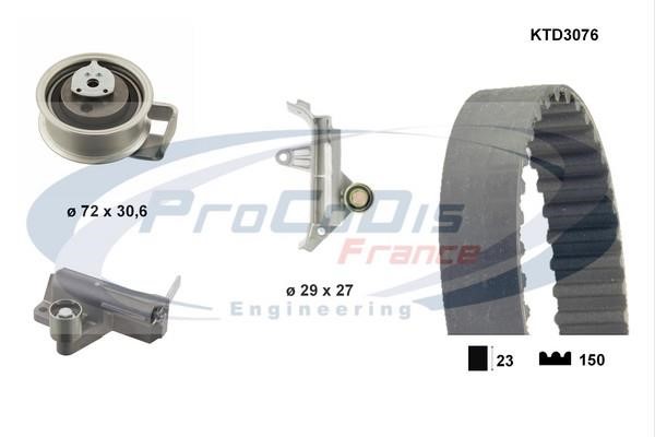 Procodis France KTD3076 Timing Belt Kit KTD3076