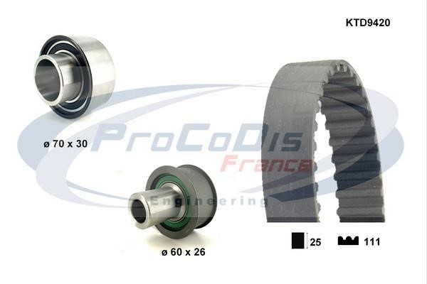 Procodis France KTD9420 Timing Belt Kit KTD9420