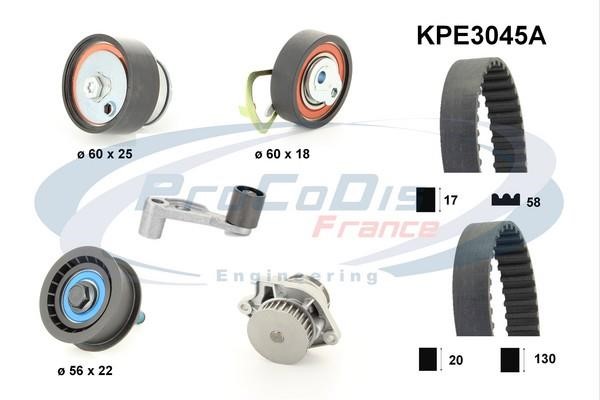  KPE3045A TIMING BELT KIT WITH WATER PUMP KPE3045A