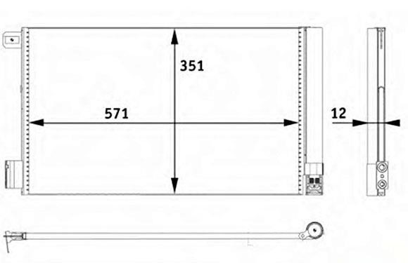 Autoclima 30311539CP Condenser 30311539CP