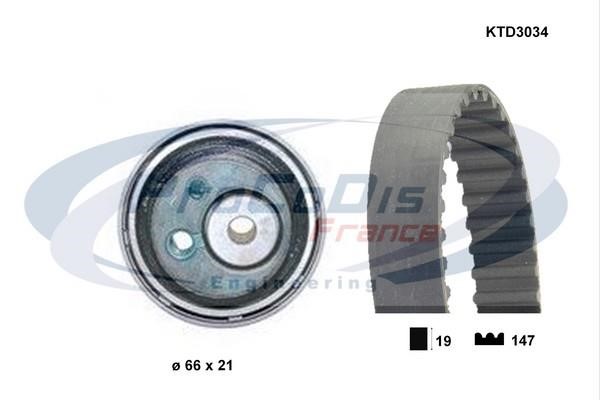 Procodis France KTD3034 Timing Belt Kit KTD3034