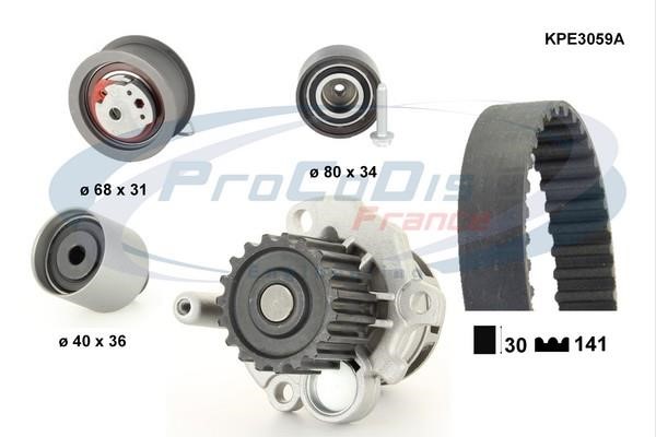  KPE3059A TIMING BELT KIT WITH WATER PUMP KPE3059A