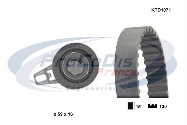 Procodis France KTD1071 Timing Belt Kit KTD1071