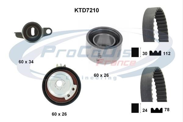 Procodis France KTD7210 Timing Belt Kit KTD7210
