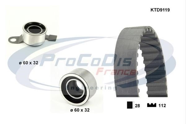 Procodis France KTD9119 Timing Belt Kit KTD9119