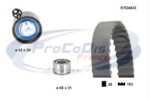 Procodis France KTD4033 Timing Belt Kit KTD4033