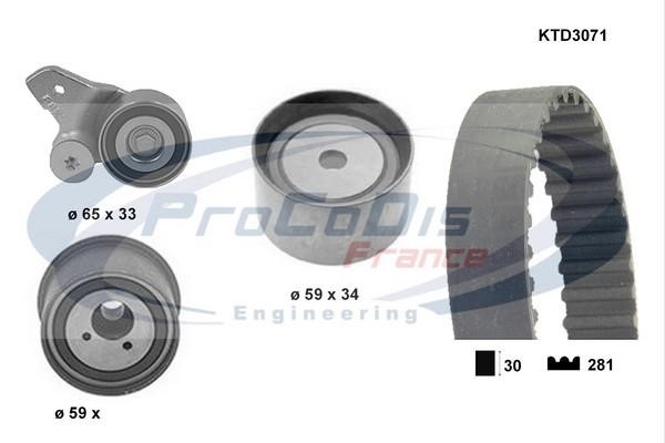 Procodis France KTD3071 Timing Belt Kit KTD3071