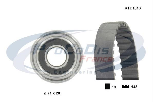 Procodis France KTD1013 Timing Belt Kit KTD1013