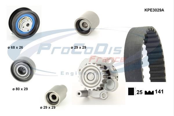  KPE3029A TIMING BELT KIT WITH WATER PUMP KPE3029A