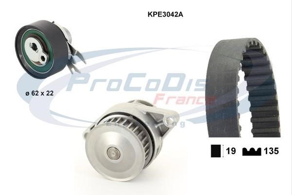  KPE3042A TIMING BELT KIT WITH WATER PUMP KPE3042A