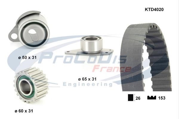 Procodis France KTD4020 Timing Belt Kit KTD4020