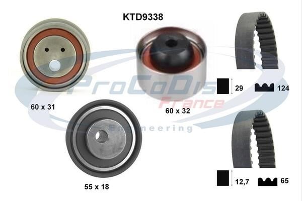 Procodis France KTD9338 Timing Belt Kit KTD9338