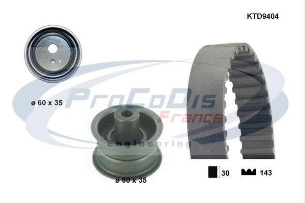 Procodis France KTD9404 Timing Belt Kit KTD9404