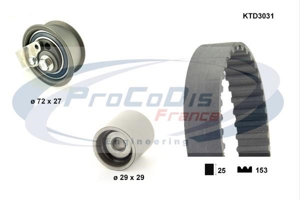 Procodis France KTD3031 Timing Belt Kit KTD3031