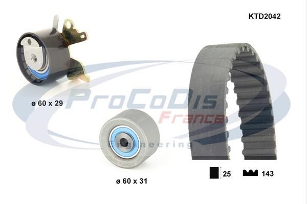 Procodis France KTD2042 Timing Belt Kit KTD2042
