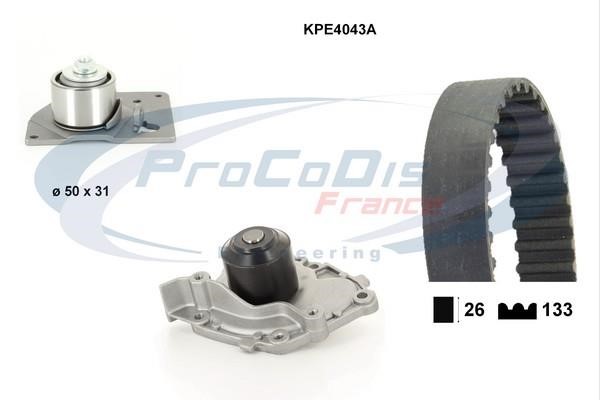  KPE4043A TIMING BELT KIT WITH WATER PUMP KPE4043A