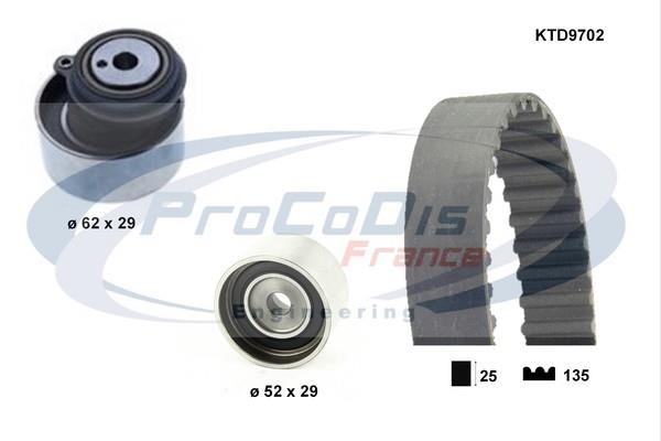 Procodis France KTD9702 Timing Belt Kit KTD9702