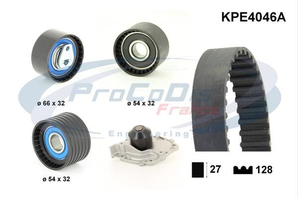  KPE4046A TIMING BELT KIT WITH WATER PUMP KPE4046A