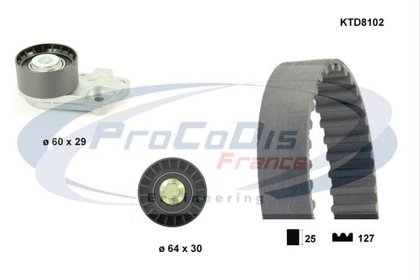 Procodis France KTD8102 Timing Belt Kit KTD8102