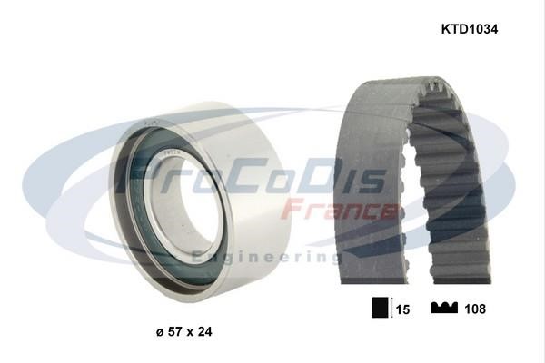 Procodis France KTD1034 Timing Belt Kit KTD1034