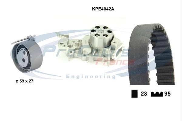  KPE4042A TIMING BELT KIT WITH WATER PUMP KPE4042A
