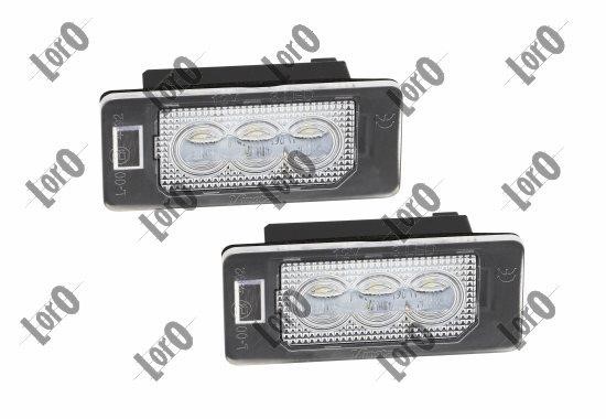 L032100006LED Abakus License lamp
