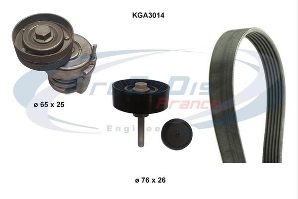 Procodis France KGA3014 Drive belt kit KGA3014