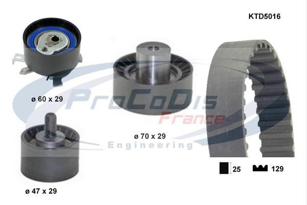 Procodis France KTD5016 Timing Belt Kit KTD5016