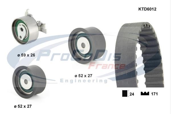  KTD6012 Timing Belt Kit KTD6012