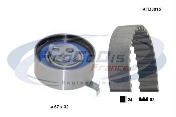Procodis France KTD3015 Timing Belt Kit KTD3015