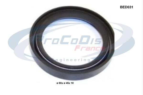 Procodis France BED031 Shaft Seal, wheel hub BED031