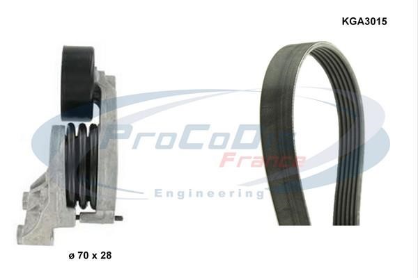 Procodis France KGA3015 Drive belt kit KGA3015