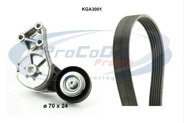 Procodis France KGA3001 Drive belt kit KGA3001