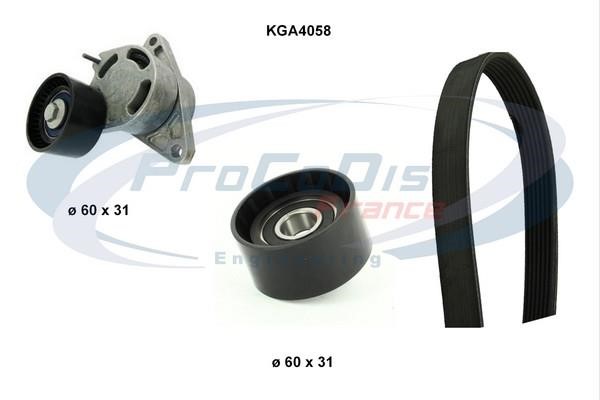 Procodis France KGA4058 Drive belt kit KGA4058