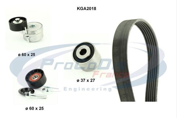 Procodis France KGA2018 Drive belt kit KGA2018