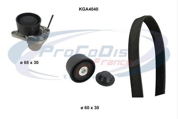 Procodis France KGA4040 Drive belt kit KGA4040