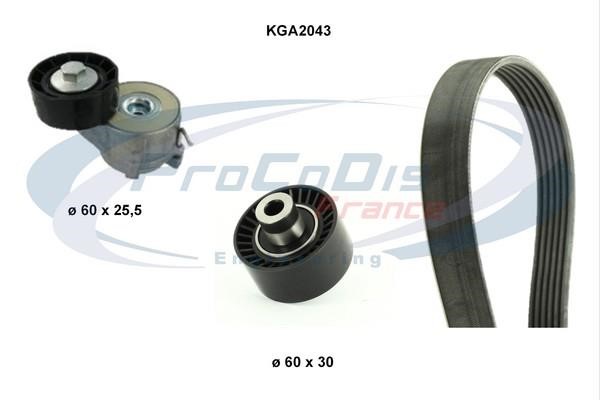 Procodis France KGA2043 Drive belt kit KGA2043