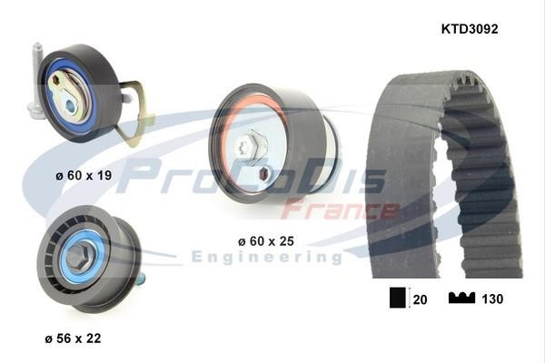 Procodis France KTD3092 Timing Belt Kit KTD3092