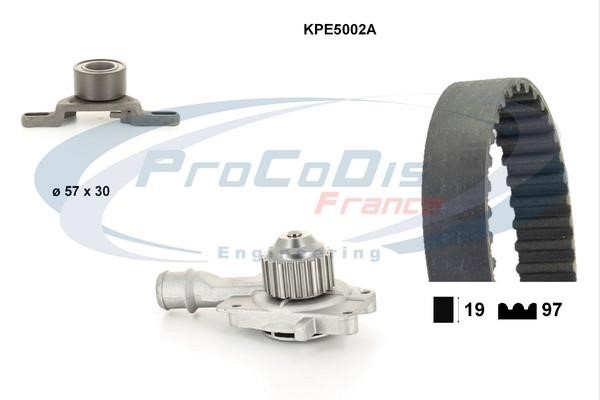 Procodis France KPE5002A TIMING BELT KIT WITH WATER PUMP KPE5002A