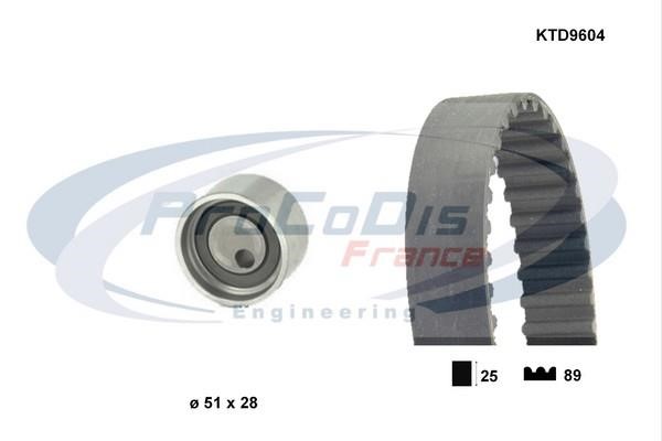 Procodis France KTD9604 Timing Belt Kit KTD9604