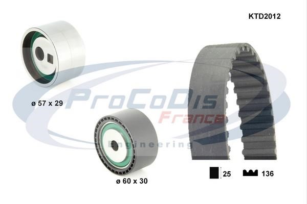 Procodis France KTD2012 Timing Belt Kit KTD2012