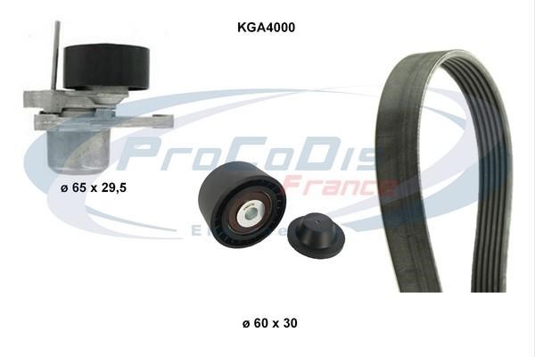 Procodis France KGA4000 Drive belt kit KGA4000
