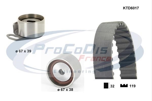 Procodis France KTD6017 Timing Belt Kit KTD6017