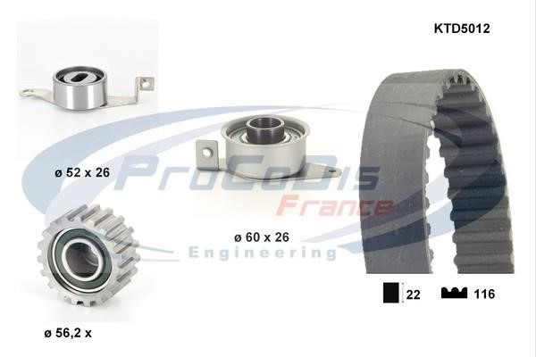 Procodis France KTD5012 Timing Belt Kit KTD5012